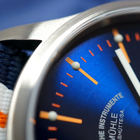 Muhle Glashutte Panova Blue Watch