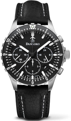 Damasko Watch DC 86 Double Stitch Leather Pin