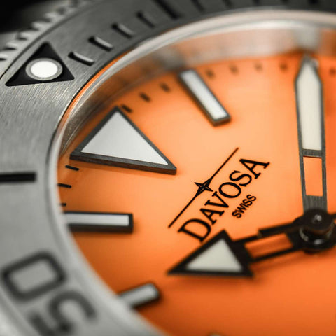 Davosa Argonautic Coral Orange Limited Edition Watch