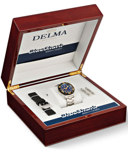 Delma Divers Blue Shark III Limited Edition Watch