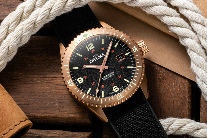 Delma Cayman Field Bronze Black Watch