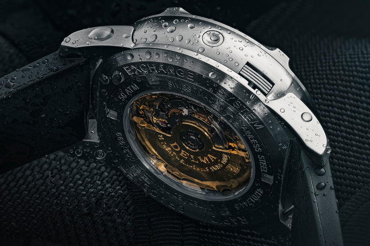 Delma Quattro Black Limited Edition Watch