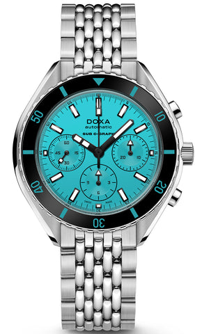 Doxa Watch SUB 200 C-Graph Aquamarine Bracelet 798.10.241.10