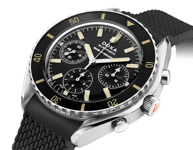 Doxa SUB 200 C-Graph Sharkhunter Rubber Watch