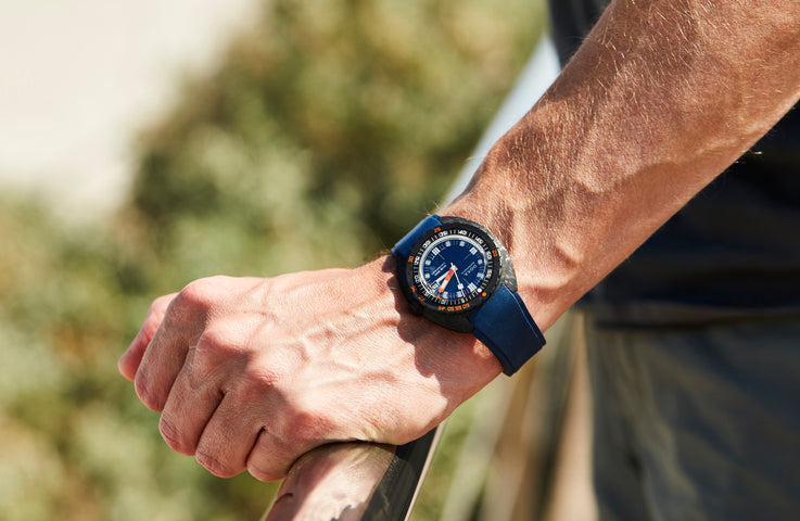 Doxa SUB 300 Carbon COSC Caribbean Rubber Watch