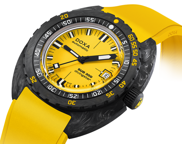 Doxa SUB 300 Carbon COSC Divingstar Rubber Watch