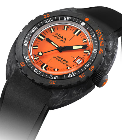 Doxa SUB 300 Carbon COSC Professional Rubber Watch