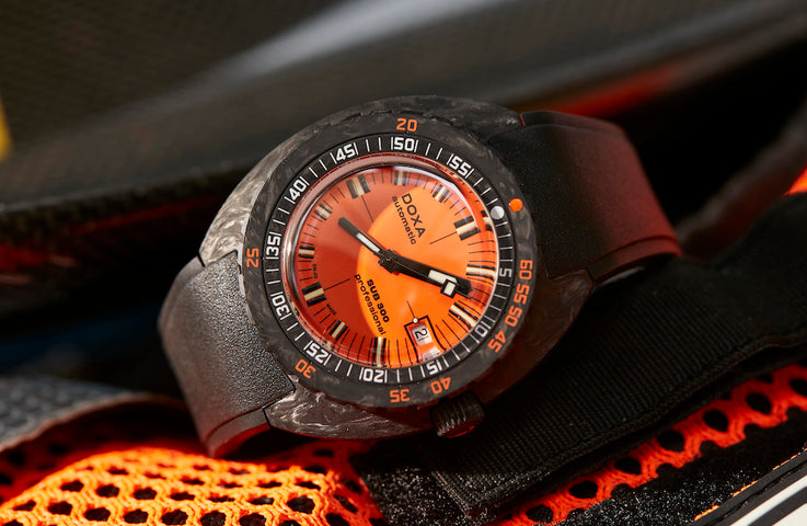 Doxa SUB 300 Carbon COSC Professional Rubber Watch