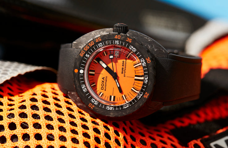 Doxa SUB 300 Carbon COSC Professional Rubber Watch