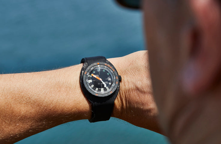 Doxa SUB 300 Carbon COSC Sharkhunter Rubber Watch