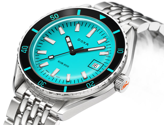 Doxa Sub 200 Aquamarine Bracelet Watch