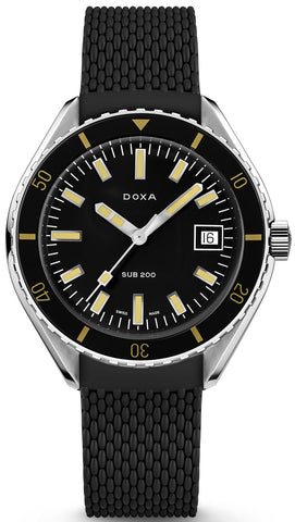 Doxa Watch Sub 200 Sharkhunter Rubber 799.10.101.20
