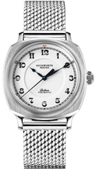 Duckworth Prestex Watch Bolton Verimatic White Steel Mesh D703-02-ST