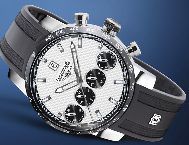 Eberhard & Co Chrono 4 21-42 Rubber Watch