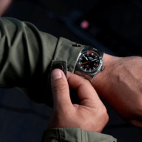 Fortis Flieger F-39 Automatic On Block Bracelet Watch