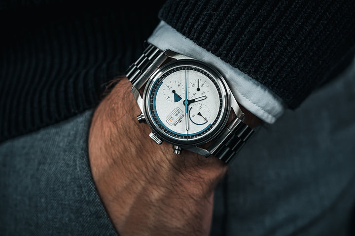 Fortis Stratoliner White Dust Bracelet Watch