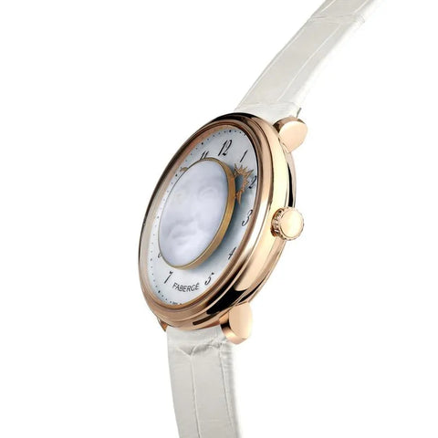 Faberge Dalliance Lady Levity 18ct Rose Gold Watch