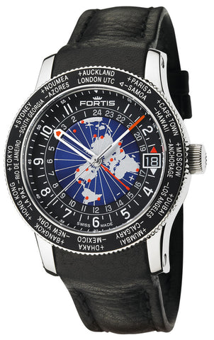 Fortis B-47 World Timer GMT D 674.21.11 L