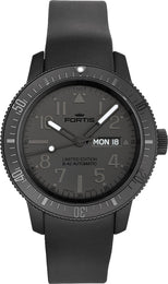 Fortis Watch B-42 Titan Black Automatic Day Date Limited Edition 647.28.81 K