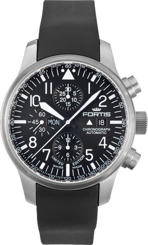 Fortis Watch F-43 Flieger Black Label Limited Edition 701.10.81 K