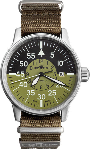 Fortis Watch Flieger Cockpit Date 595.11.16 N