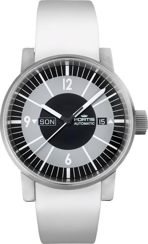 Fortis Watch Spacematic Classic Black Day Date 623.10.38 SI