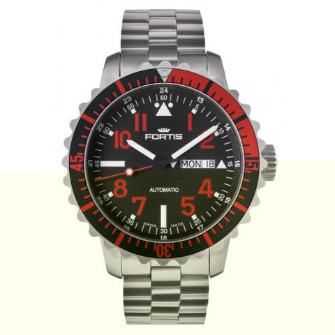 Fortis Watch Marinemaster Red 670.23.43.M