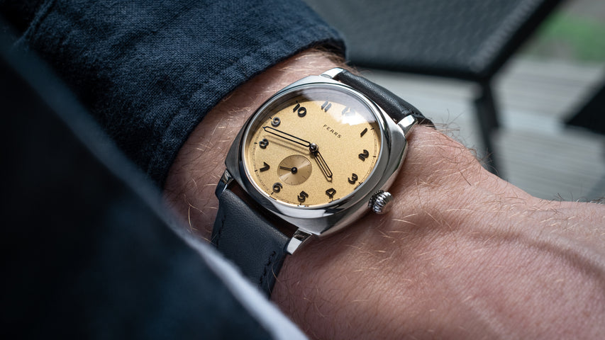 Fears Brunswick 38 Champagne Watch