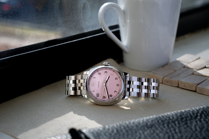 Fears Brunswick 40 Pink Bracelet Watch