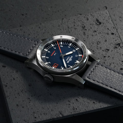 Fortis Watch Flieger F39 Midnight Blue