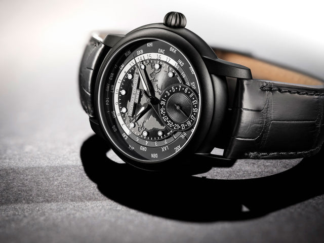 Frederique Constant Watch Classics Worldtimer Manufacture Offline Full Black Limited Edition D