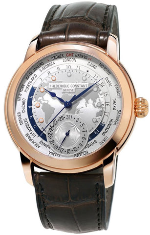 Frederique Constant Watch Manufacture Worldtimer FC-718WM4H4
