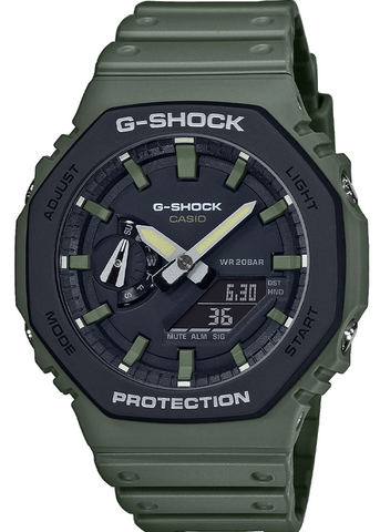 G-Shock Watch Alarm Mens GA-2110SU-3AER