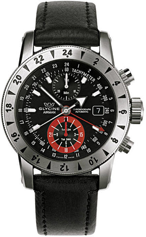 Glycine Watch Airman 9 3840.196-LBK9