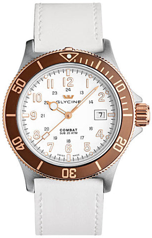 Glycine Watch Combat Sub 2 Tone 3863.34 C6-LB4