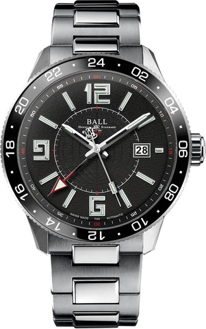 Ball Watch Company Engineer Master II Pilot GMT GM3090C-SAJ-BK