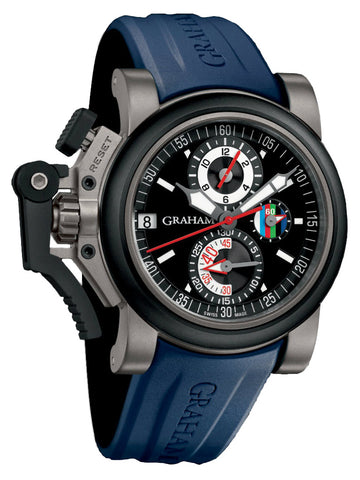 Graham Chronofighter Oversize Referee Blue D 2OVKT.B36A.BL.RB