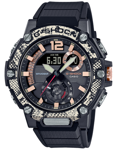 G Shock Watch Wildlife Promising African Rock Python GST B300WLP 1AER