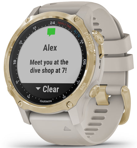 Garmin Watch Descent MK2S Light Gold