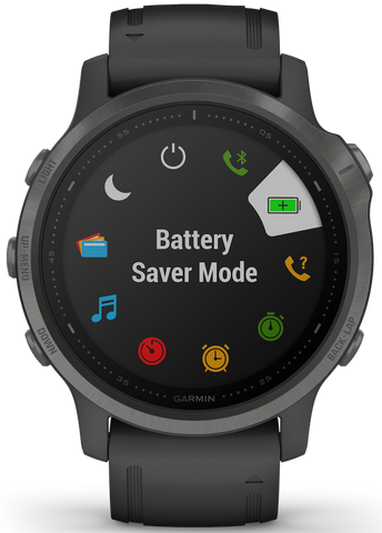 Garmin Watch Fenix 6S Sapphire Carbon Grey DLC D