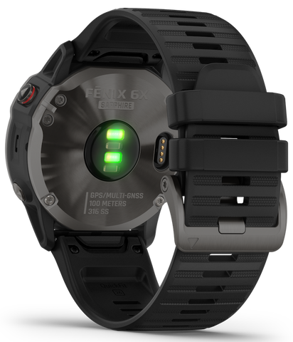 Garmin Watch Fenix 6X Sapphire Carbon Grey DLC D