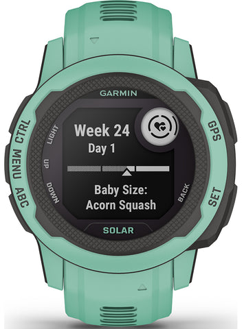 Garmin Instinct 2S Solar GPS Neo Tropic Smartwatch
