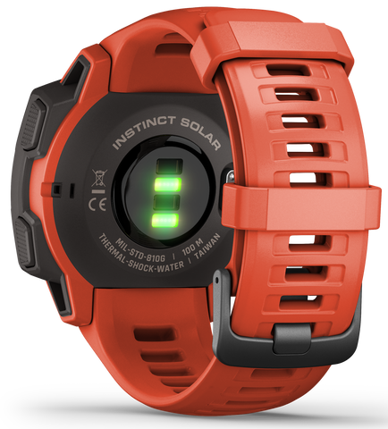 Garmin Watch Instinct Solar Flame Red D