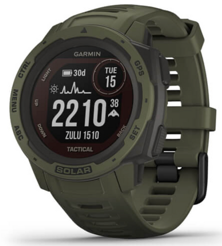 Garmin Watch Instinct Solar Tactical Moss Edition 010-02293-04