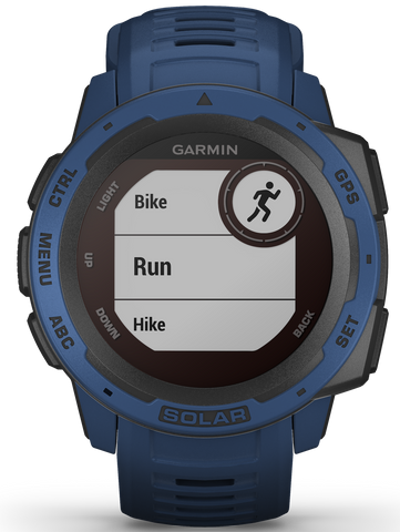 Garmin Watch Instinct Solar Tidal Blue