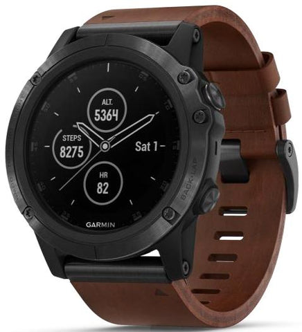 Garmin Watch Fenix 5 Plus Sapphire Slate Grey 010-01989-03