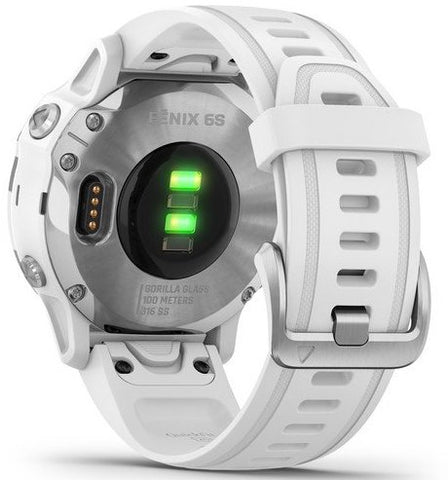 Garmin Watch Fenix 6S White With White Band