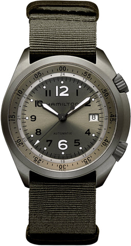 Hamilton Watch Khaki Aviation Pilot Pioneer Aluminum H80405865