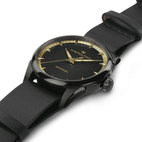 Hamilton Watch Jazzmaster Auto Black & Gold D