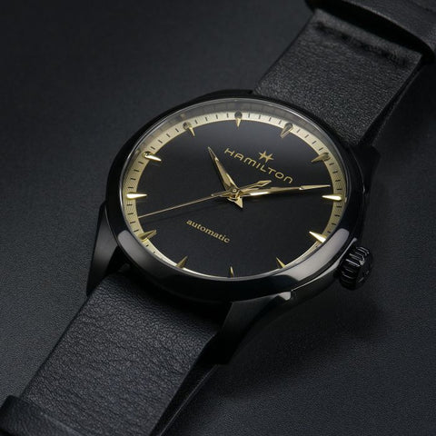 Hamilton Watch Jazzmaster Auto Black & Gold D